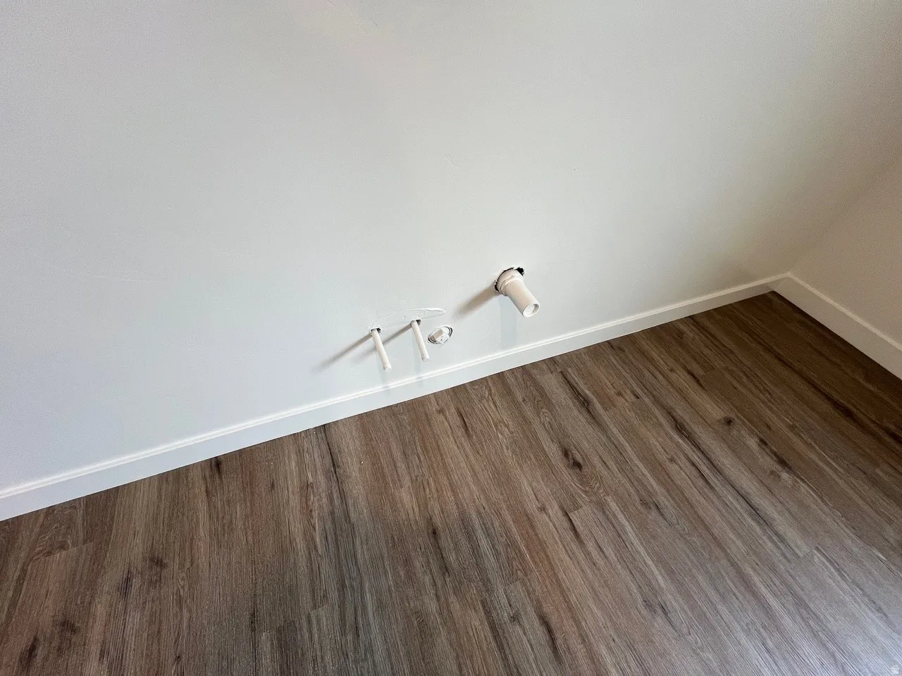 Detailed view of wood finished floors