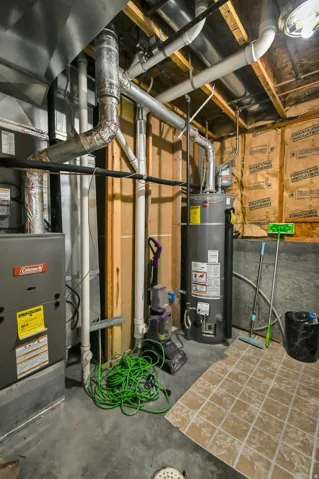 Utilities with water heater