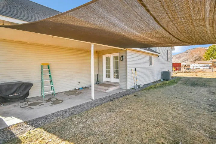 View of patio / terrace featuring french doors