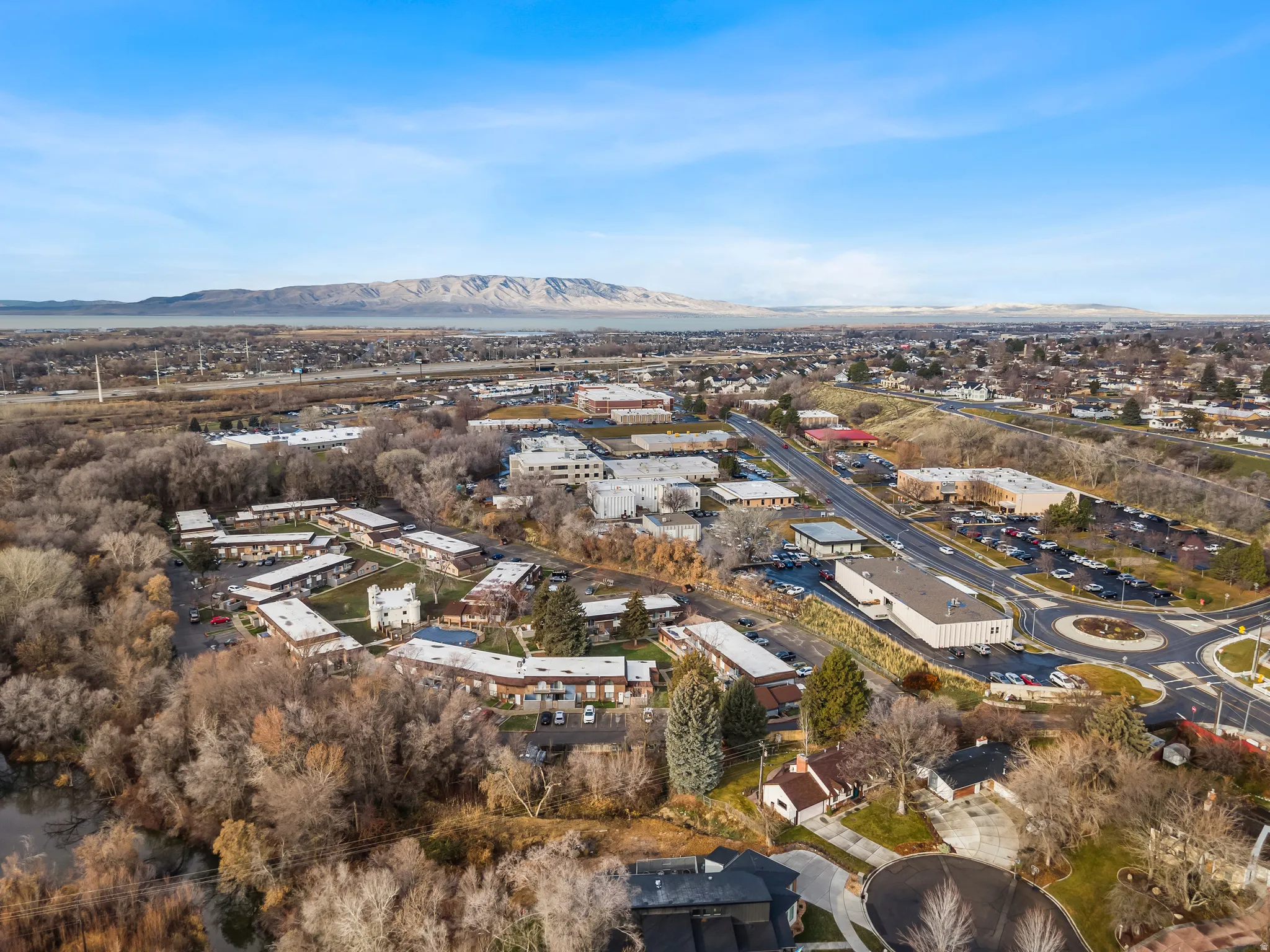 View of property location with a mountain backdrop
