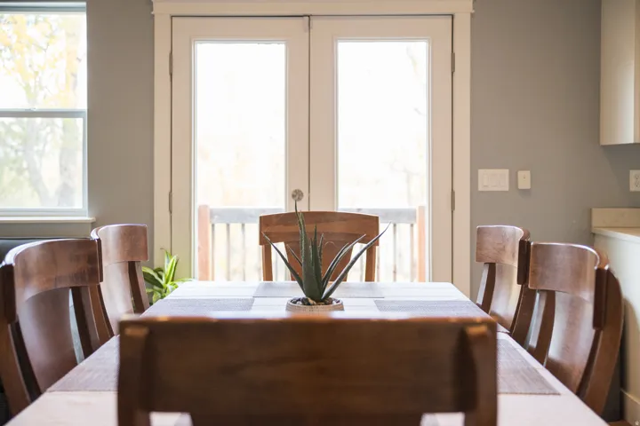 View of dining area