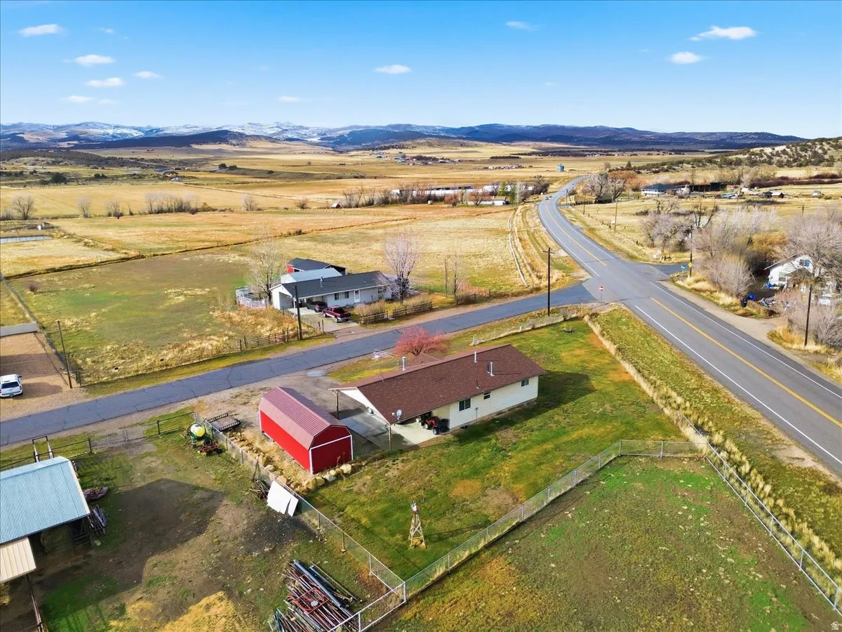 View of rural area featuring a mountainous background