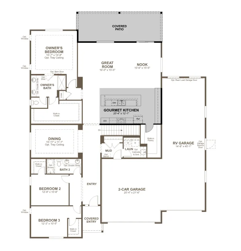 View of home floor plan
