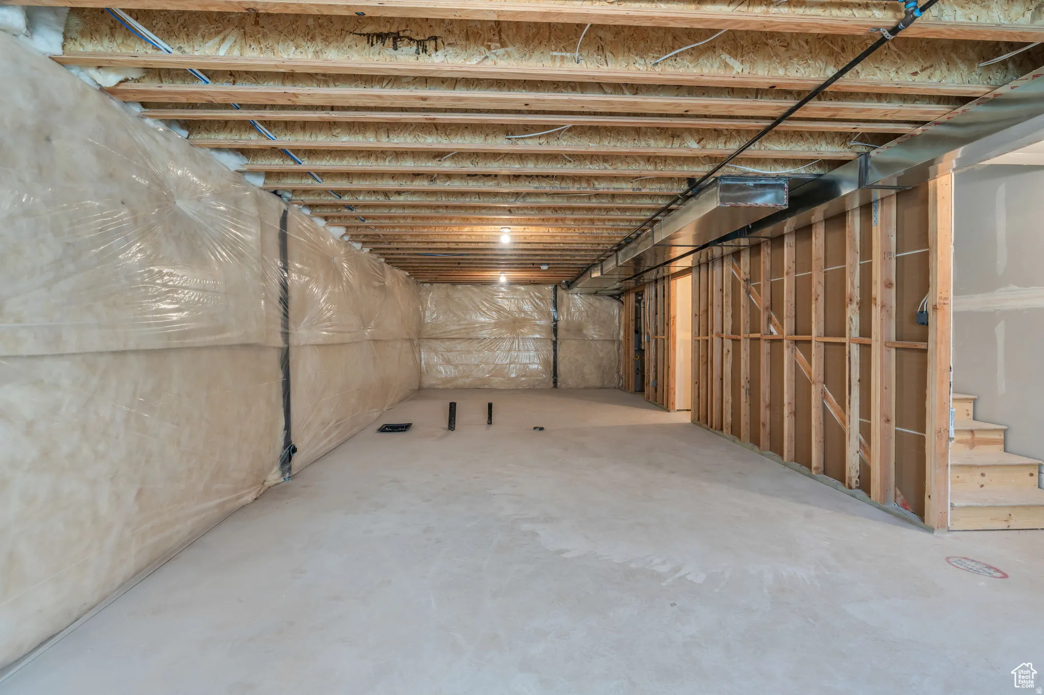 Unfinished basement