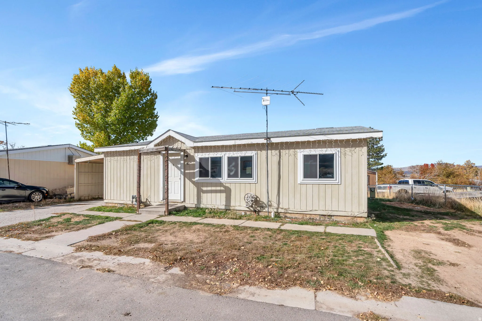 View of manufactured / mobile home