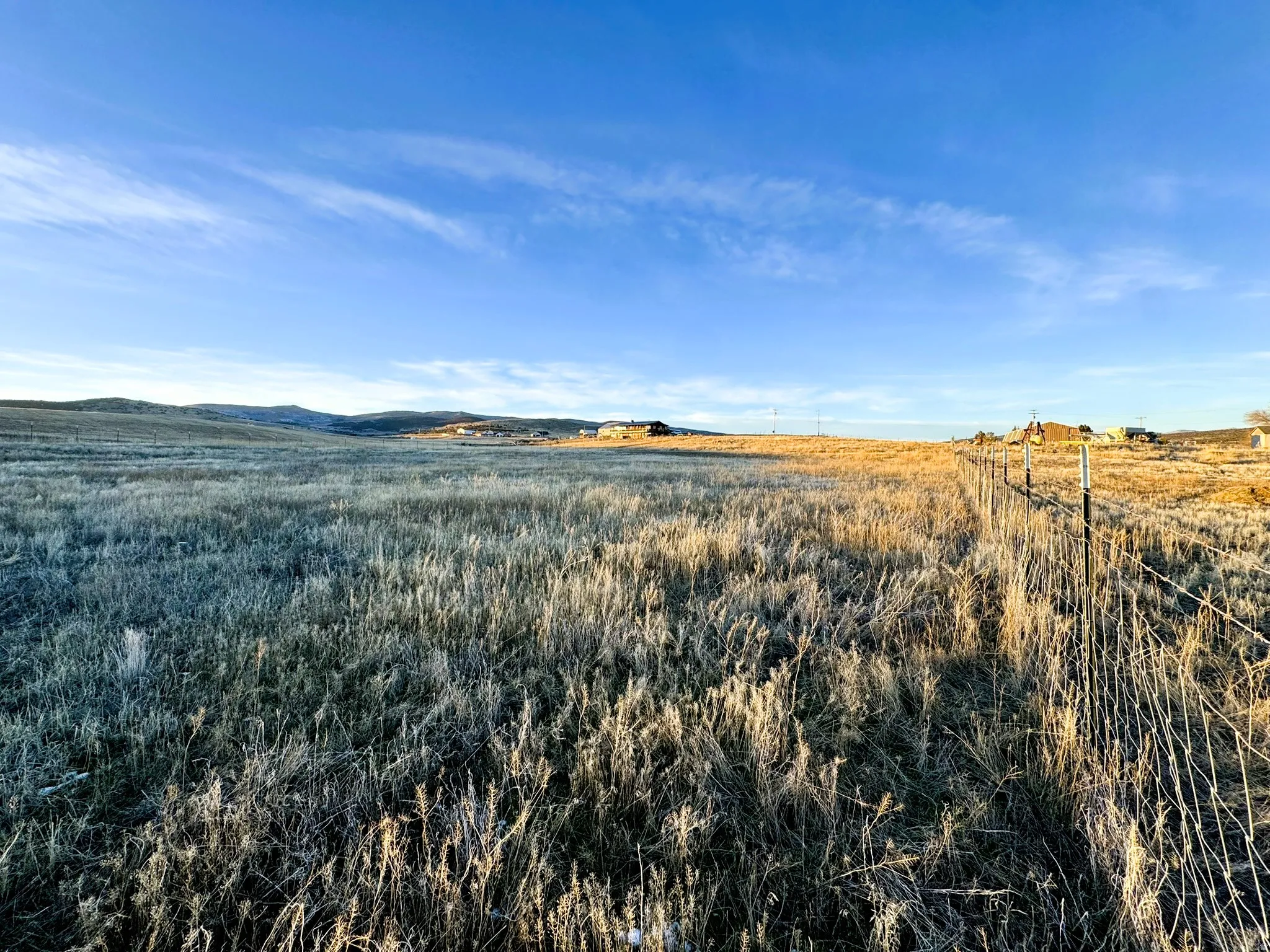 View of undeveloped land with rural landscape