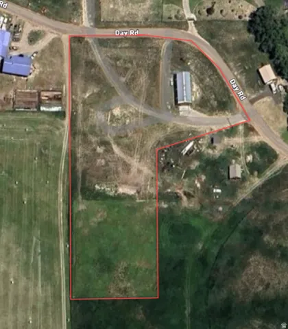 Map / location with property boundaries highlighted