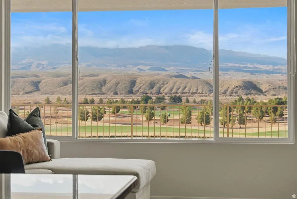 View of mountain backdrop