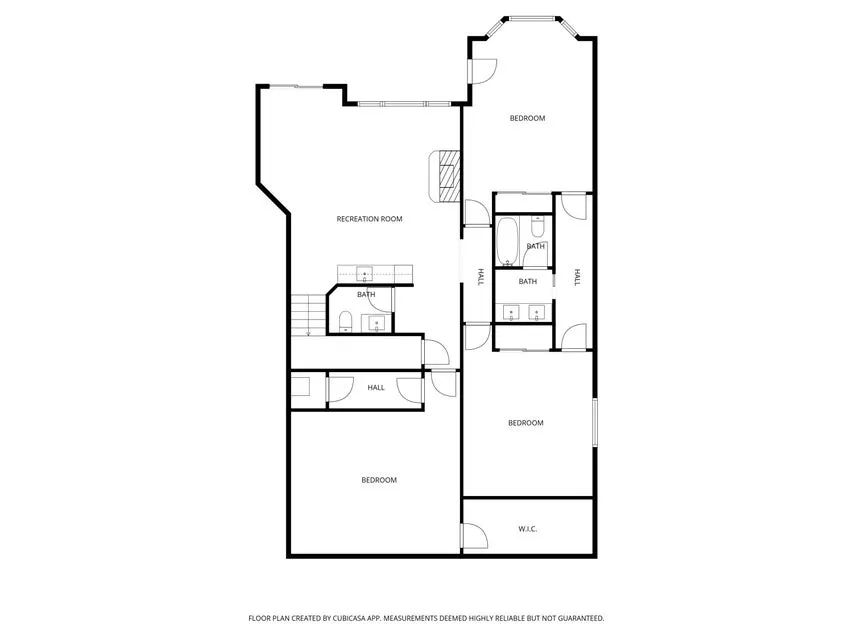 View of floor plan / room layout
