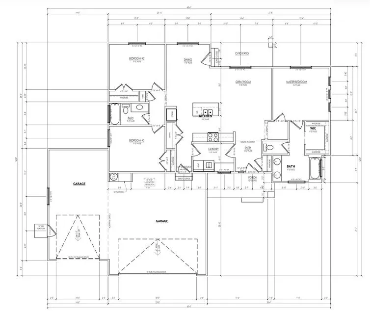 View of floor plan / room layout