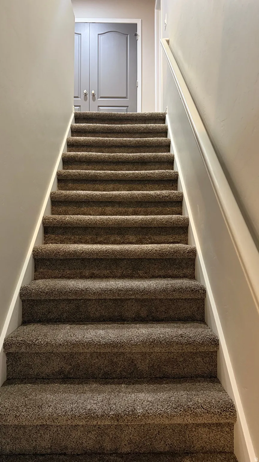 View of stairway