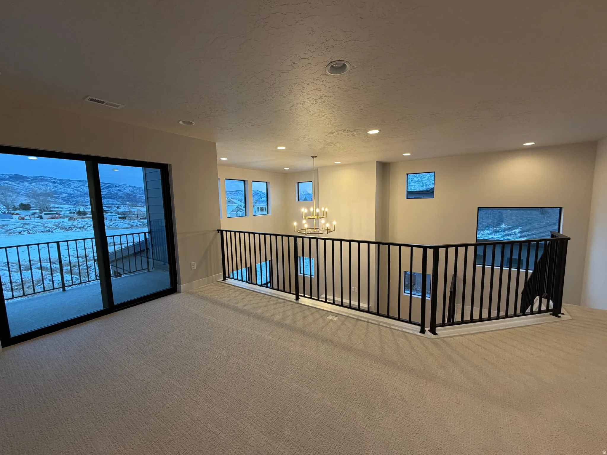 Loft overlooking livingroom