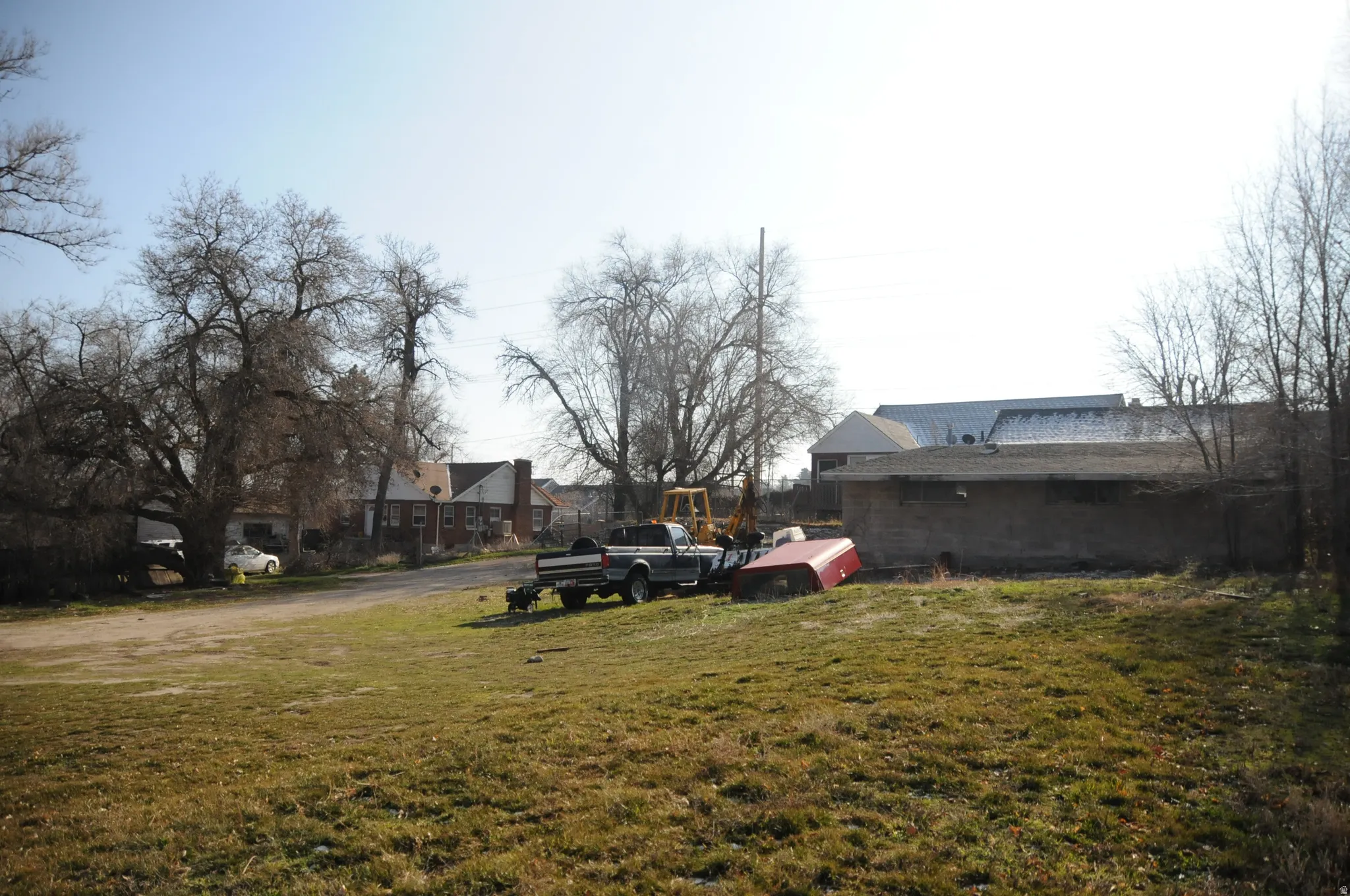 View of green lawn