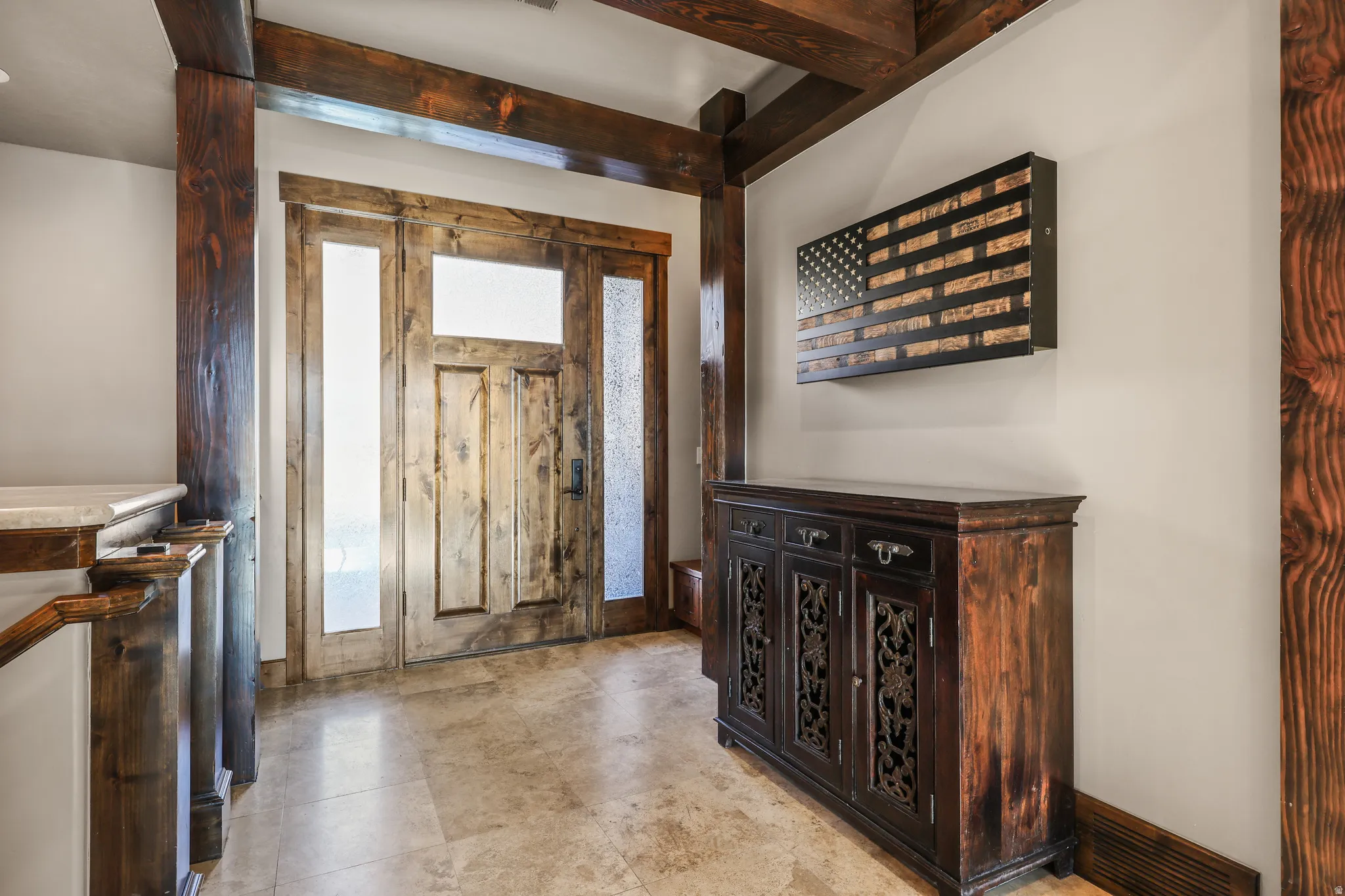 Entryway featuring plenty of natural light