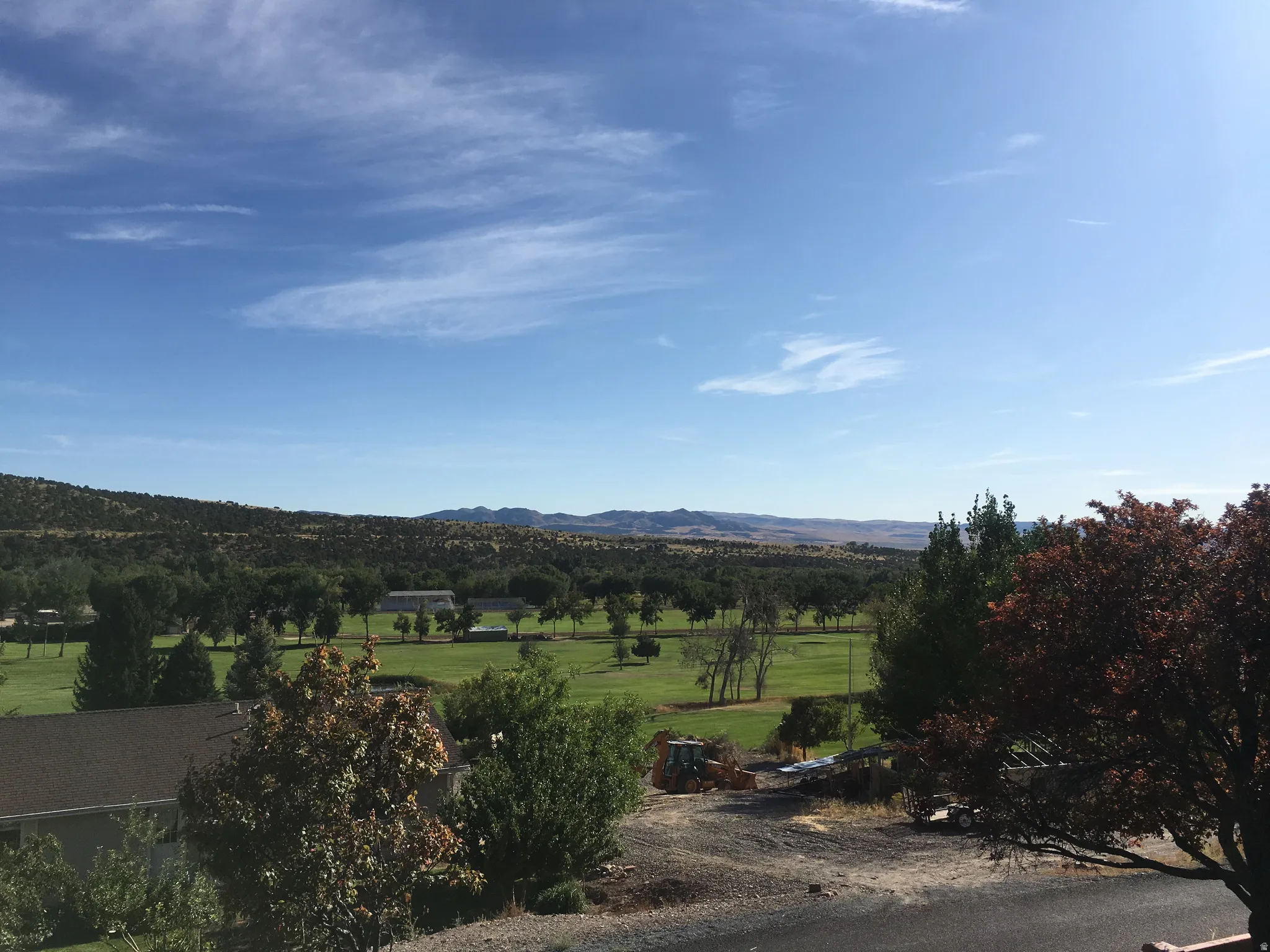 View of mountain backdrop