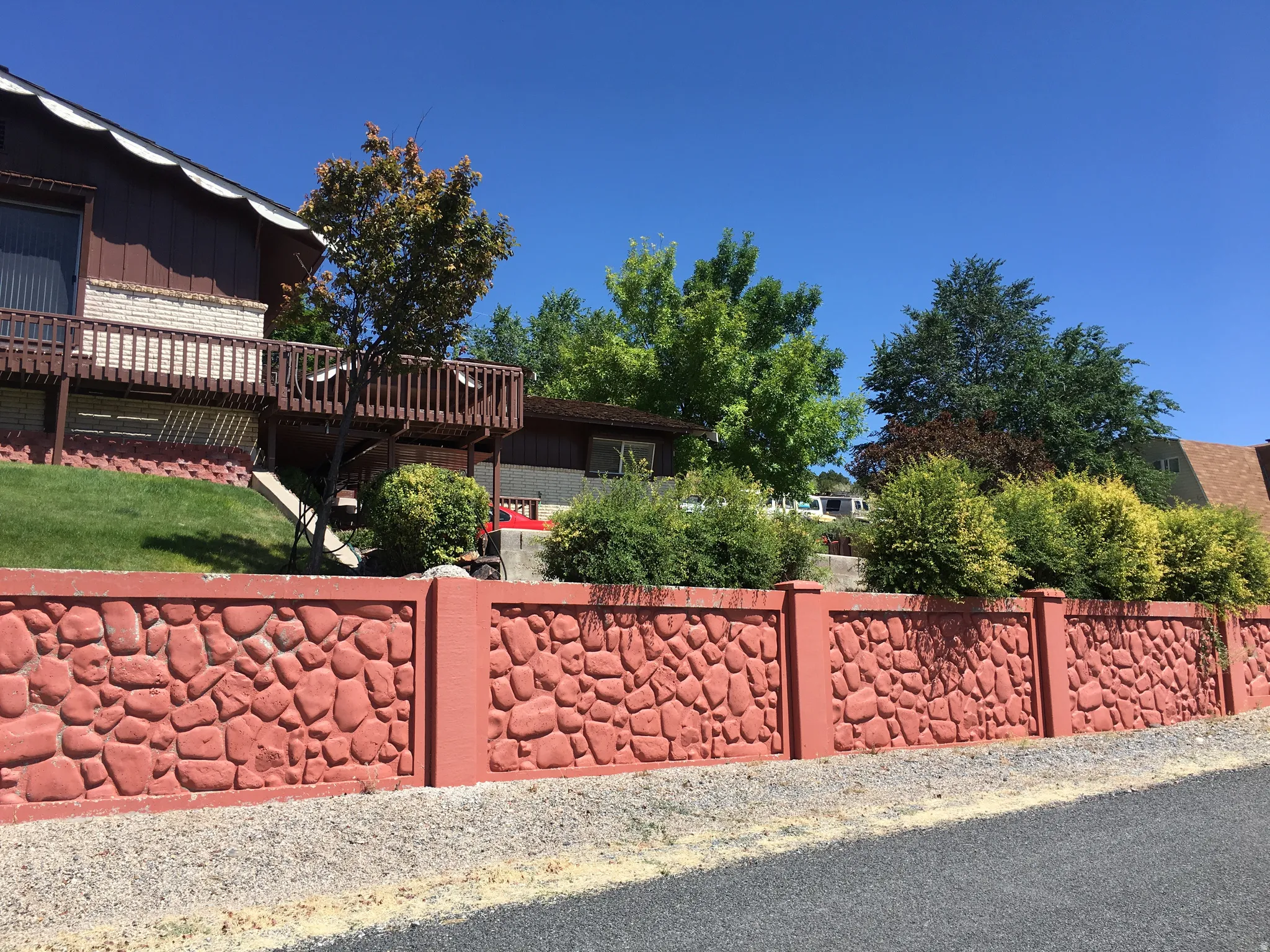 View of gate