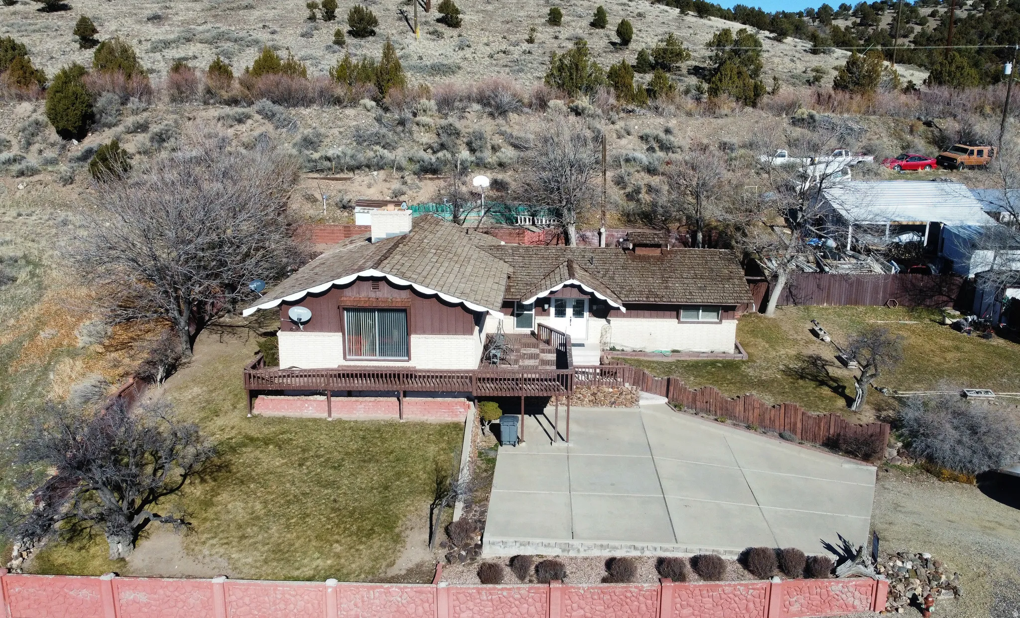 View of subject property