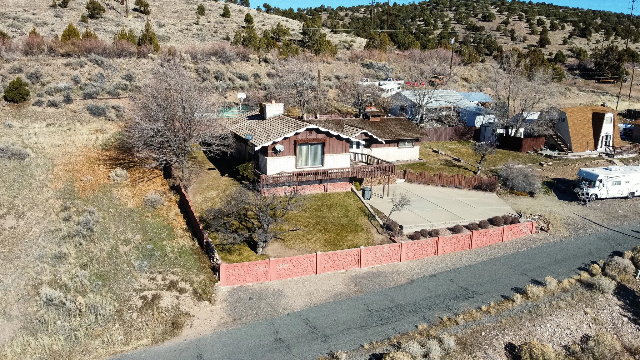 View of subject property