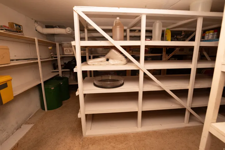 View of storage