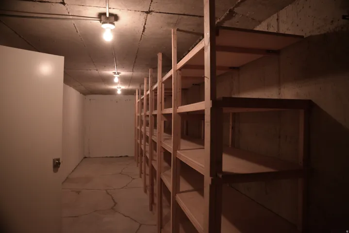 View of unfinished below grade area