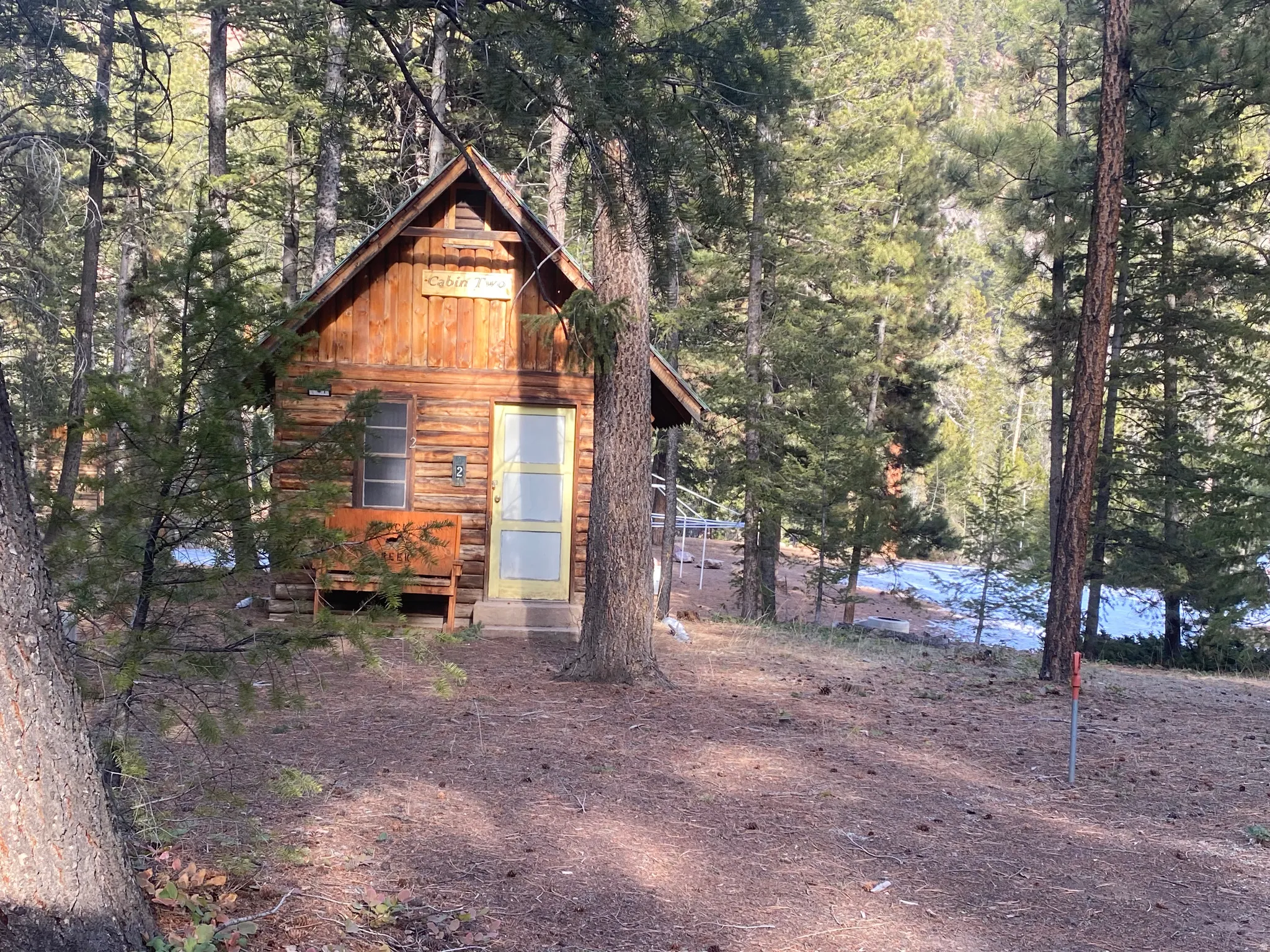 View of outdoor structure