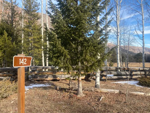 Exterior view of a mountain backdrop