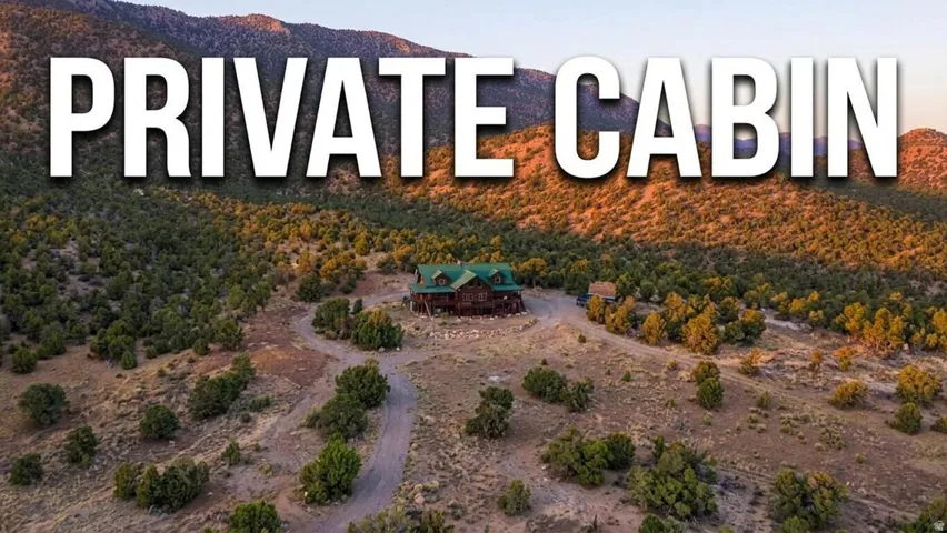 Promotional Image. Aerial depiction of a structure within a natural land area with overlaid text