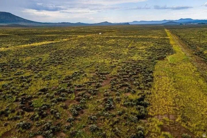 Aerial view of mountains