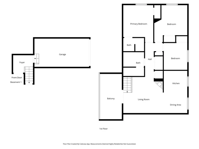 View of home floor plan