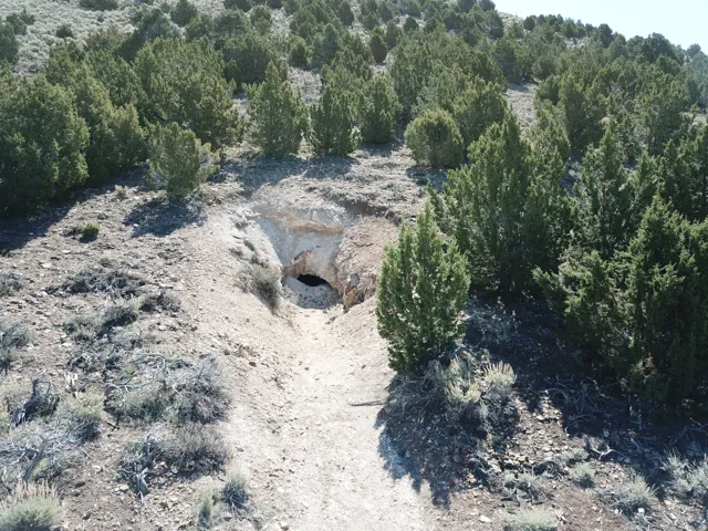 Aerial overview of property's location