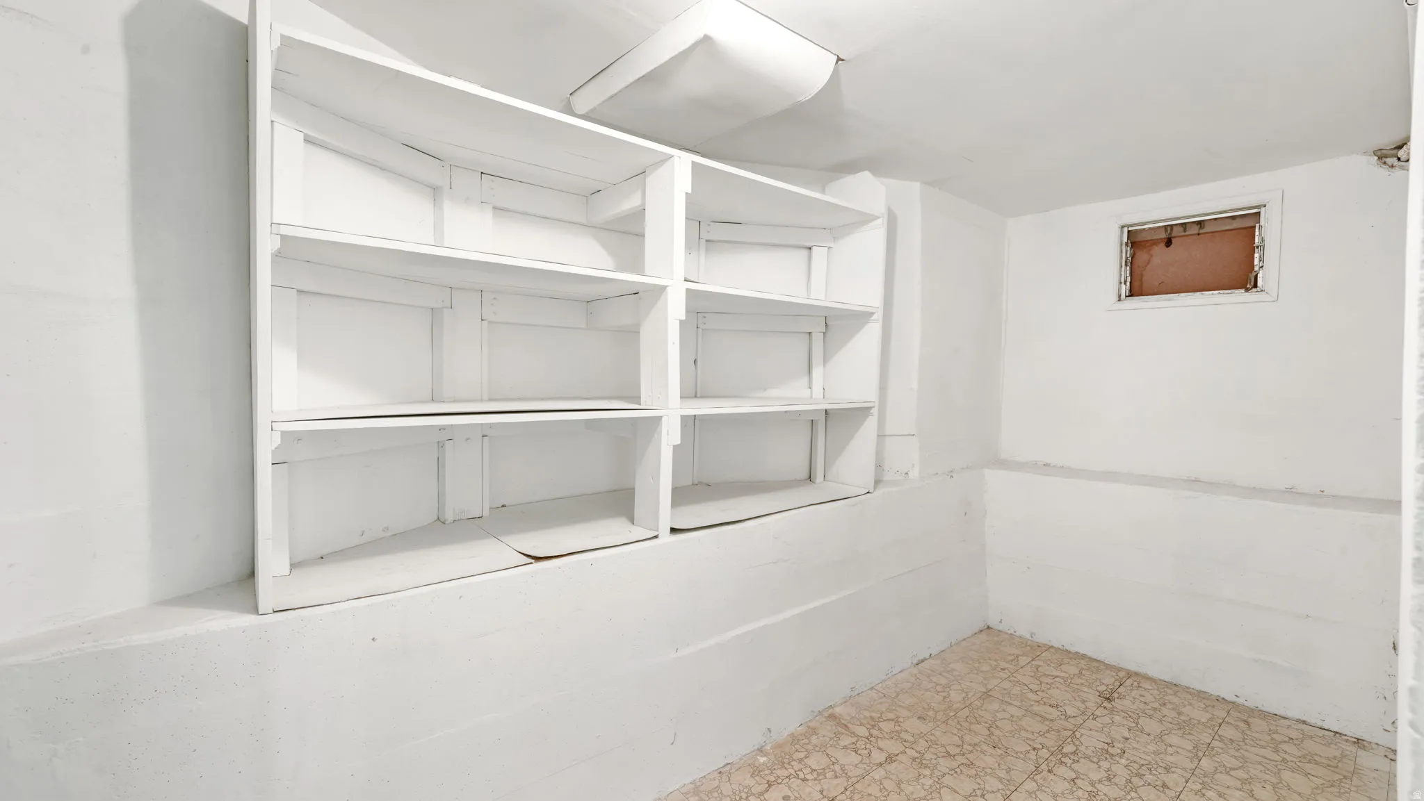 View of storage room