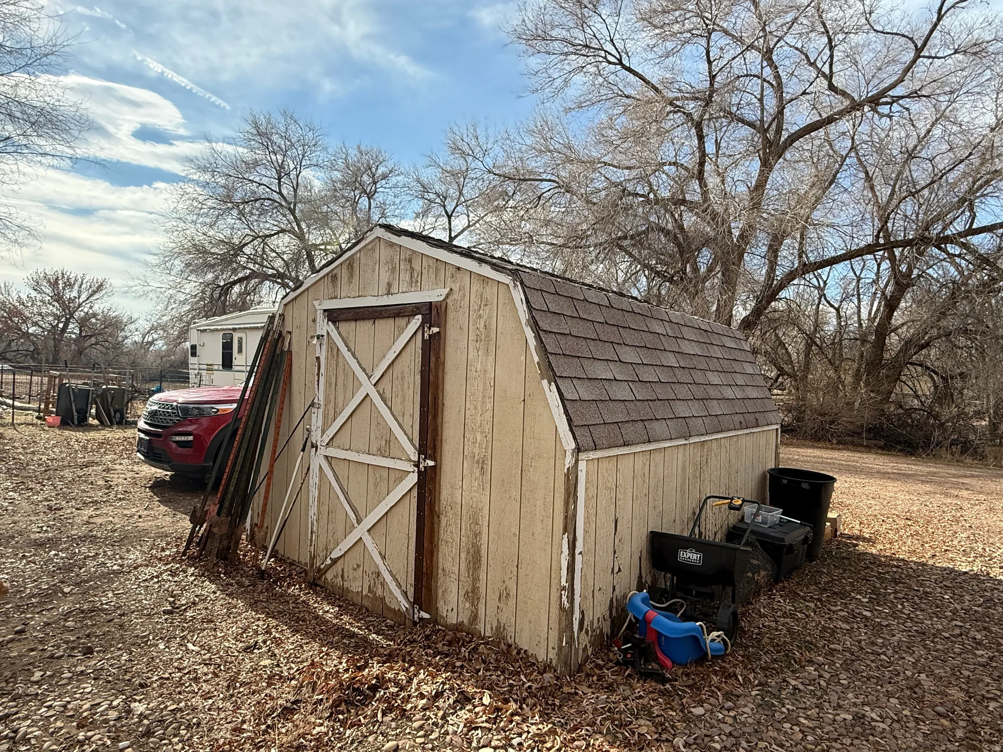 View of shed
