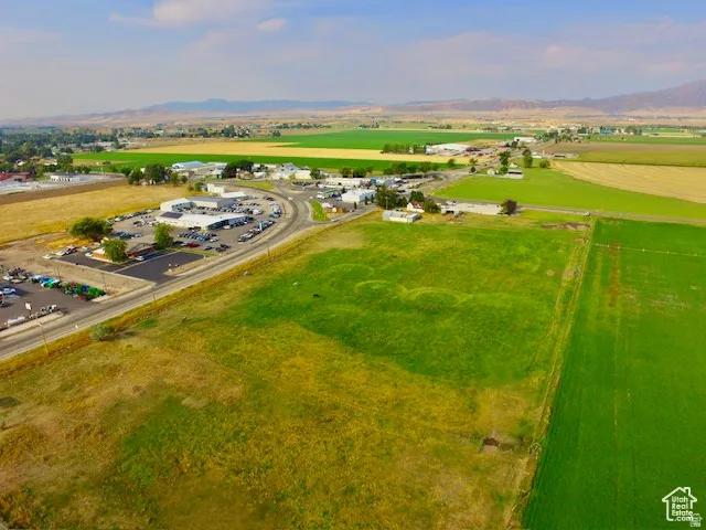 Drone / aerial view of mountains