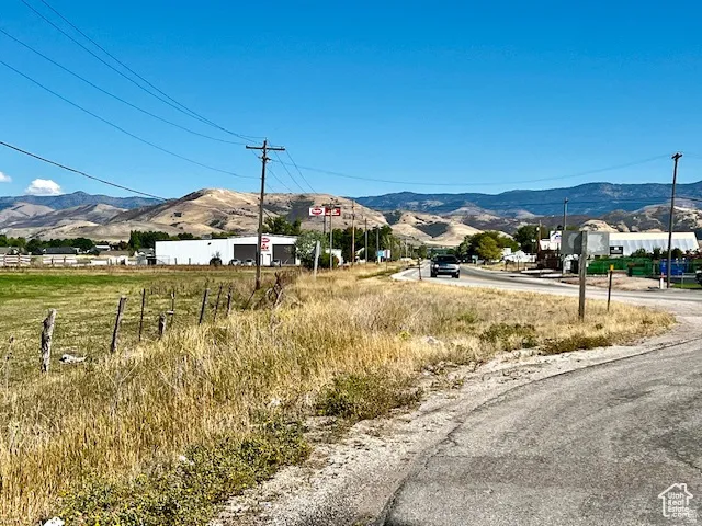 View of mountain background