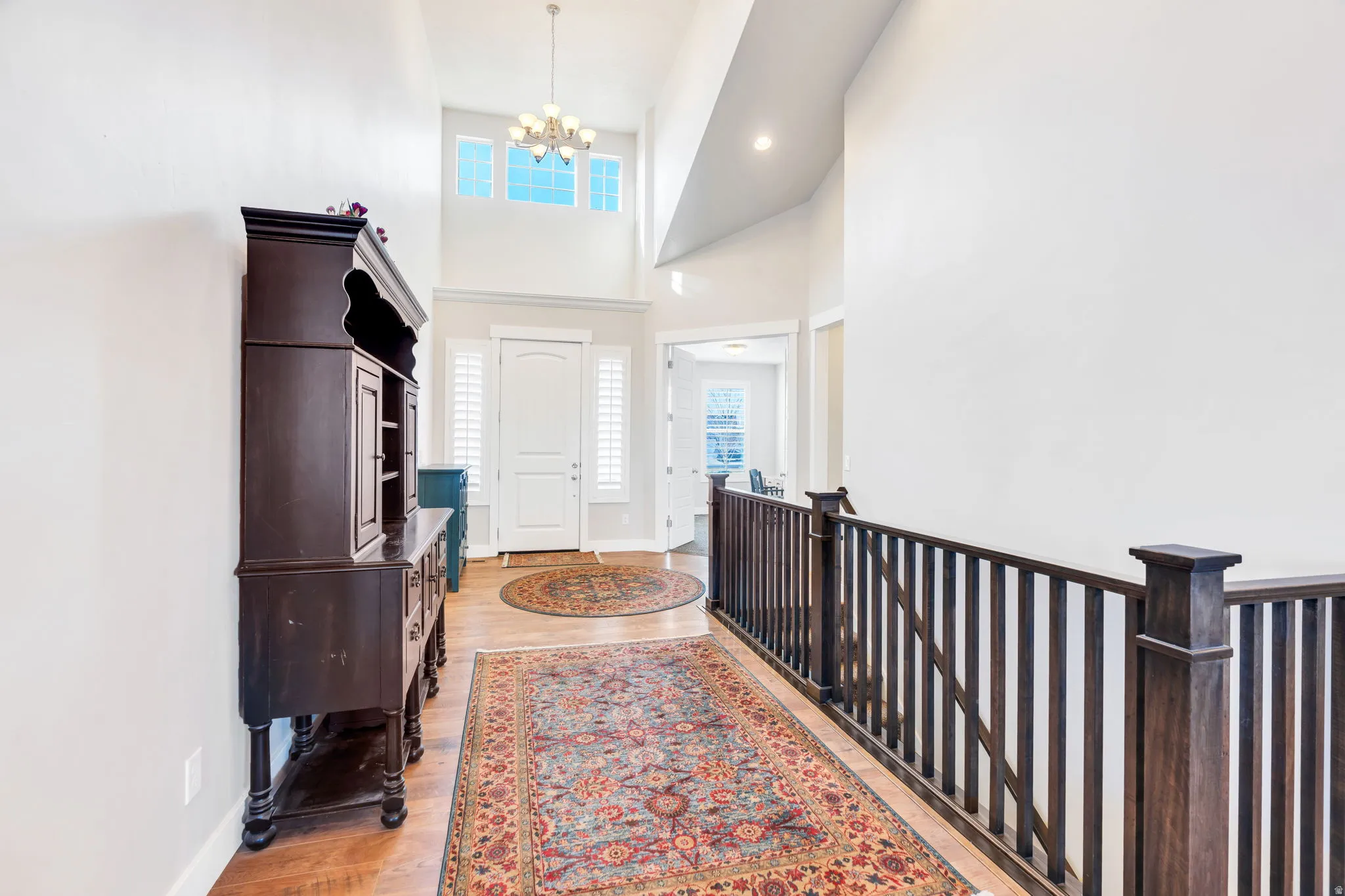 Light-filled entry foyer