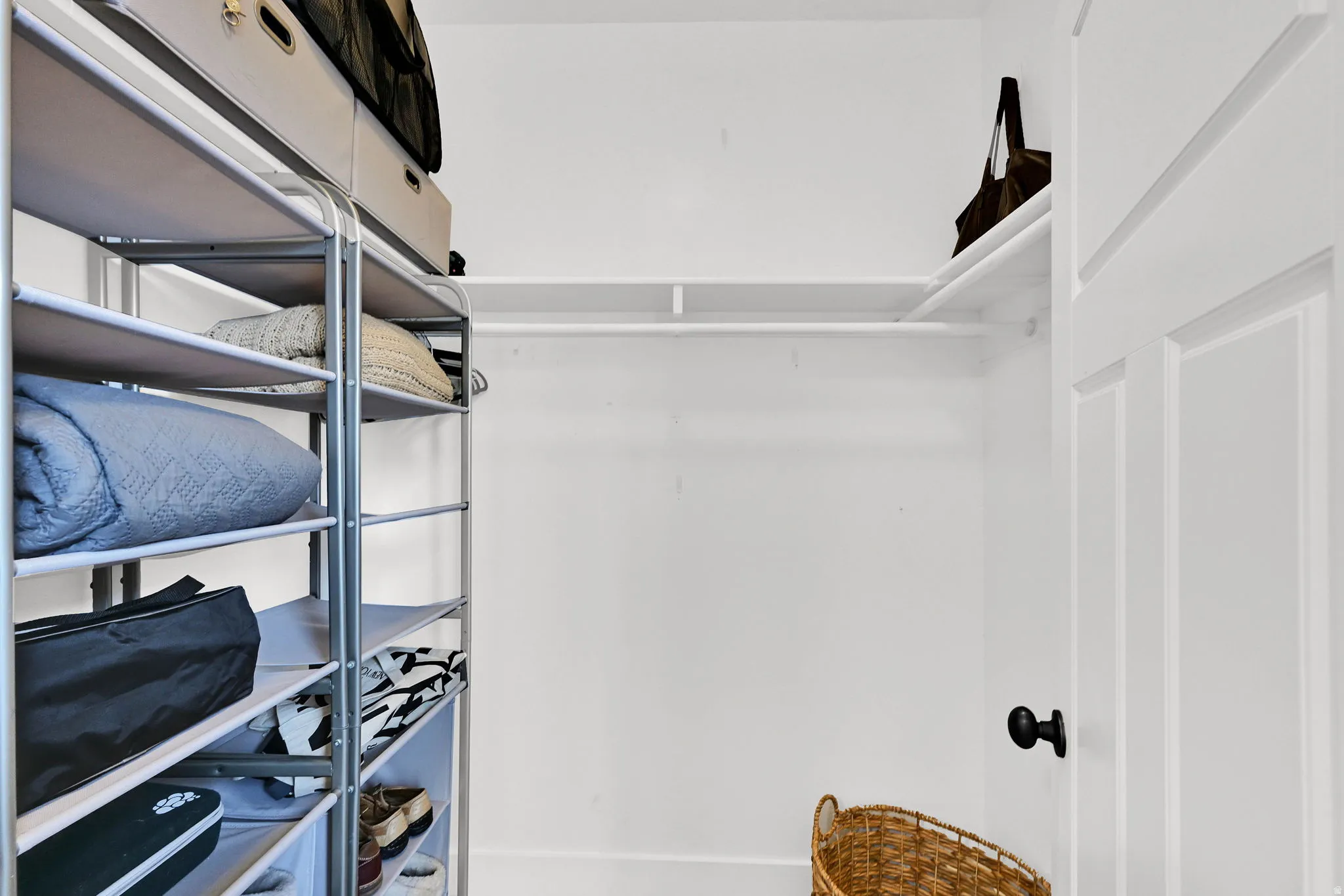 View of spacious closet