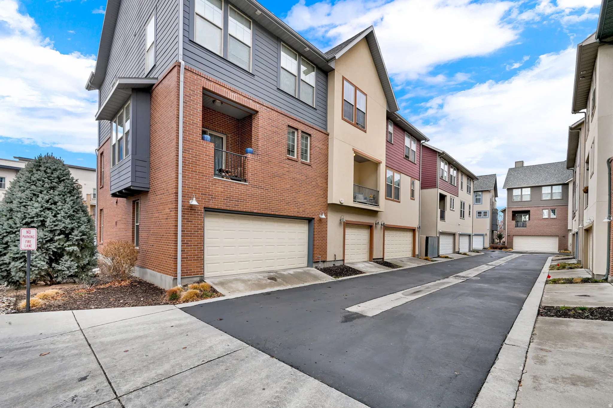 View of asphalt road