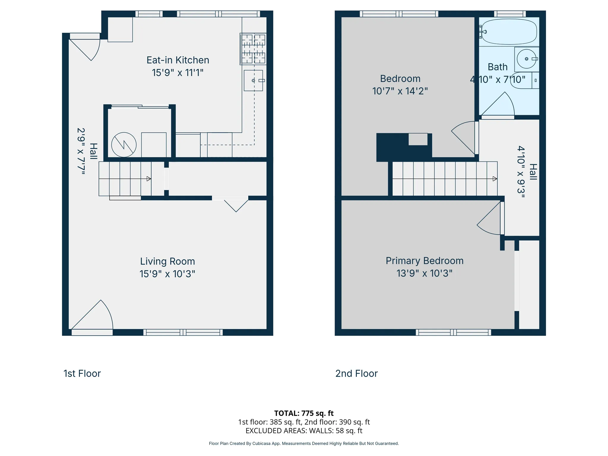 View of room layout