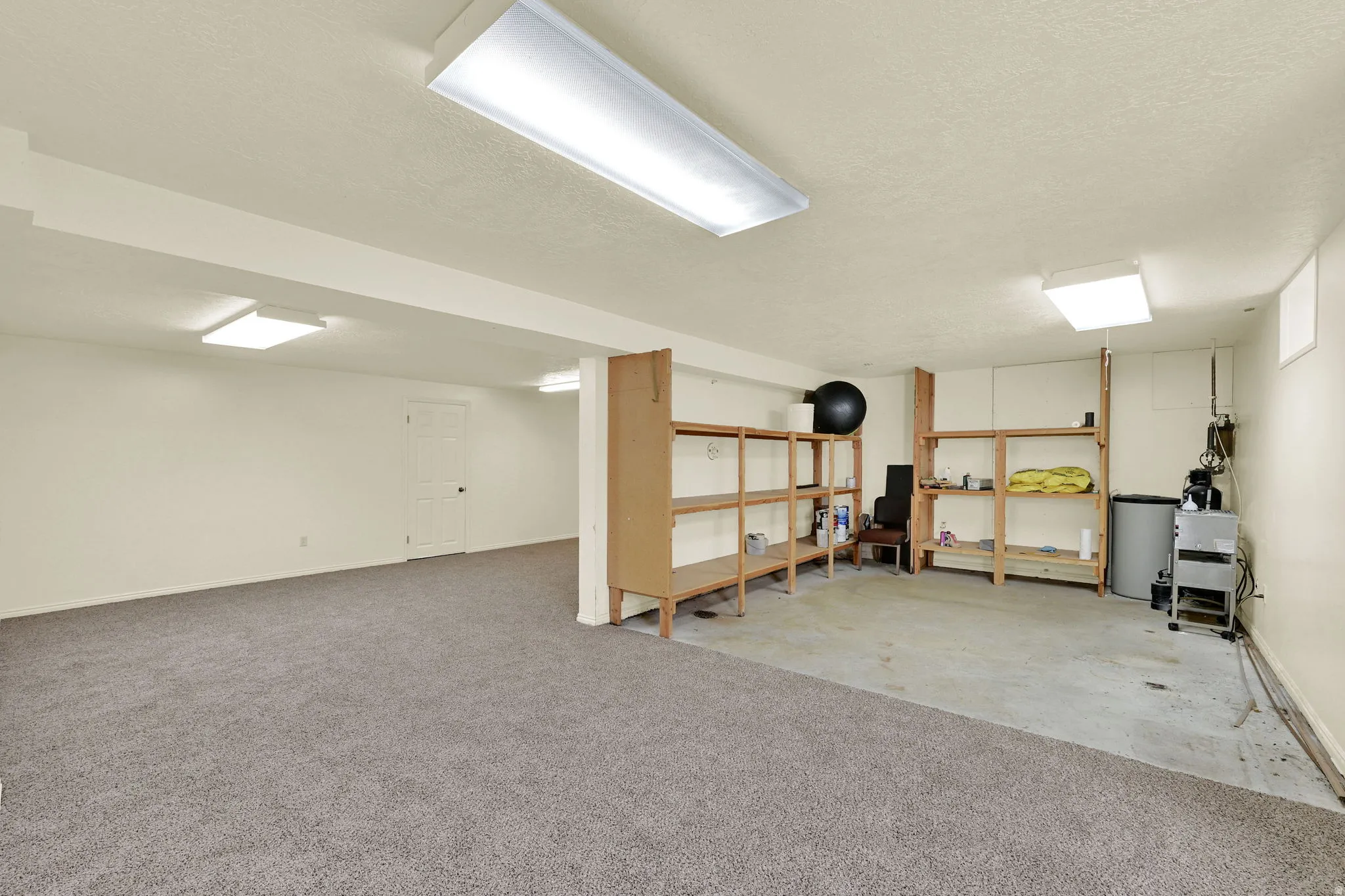 ENTER TO BASEMENT FROM OUTSIDE NEAR GARAGE. READY FOR KITCHEN, BATH AND FAMILY ROOM