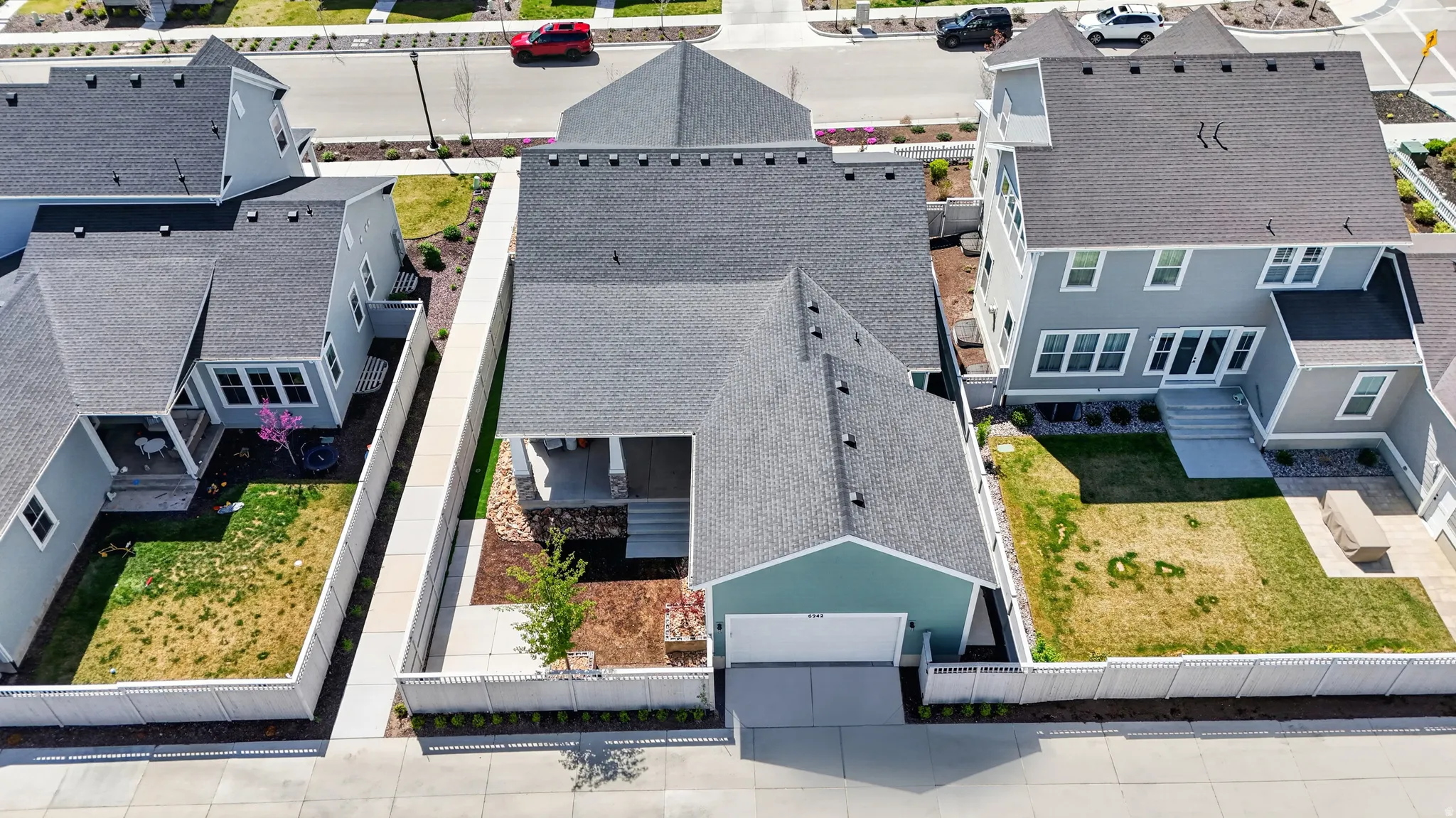 Aerial perspective of your future home