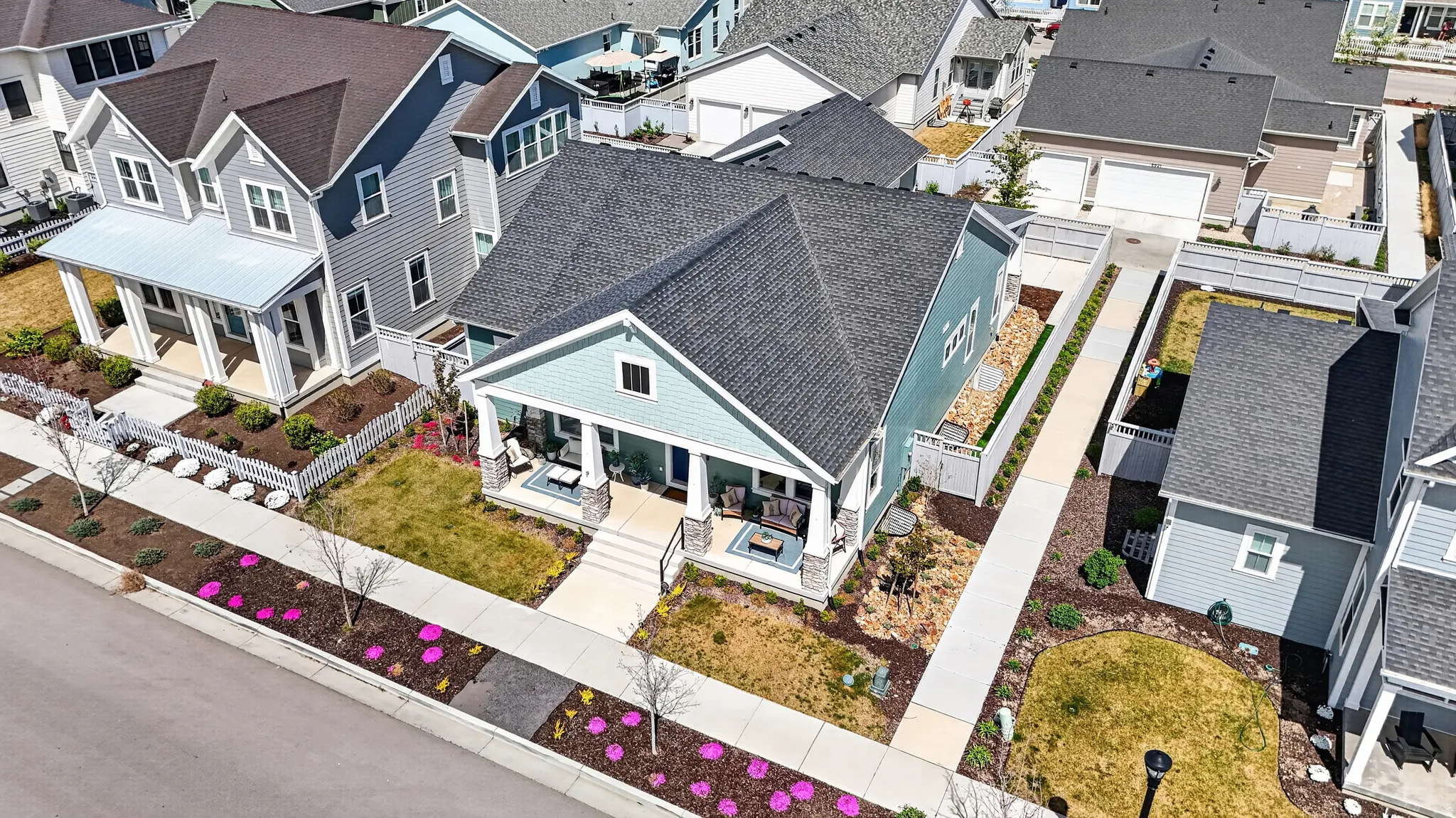 Aerial perspective of your future home
