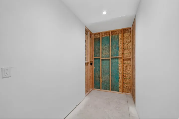 Area for future bathroom