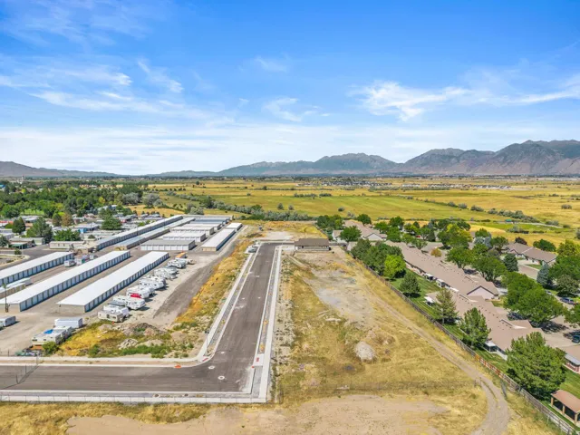 Bird's eye view of mountains