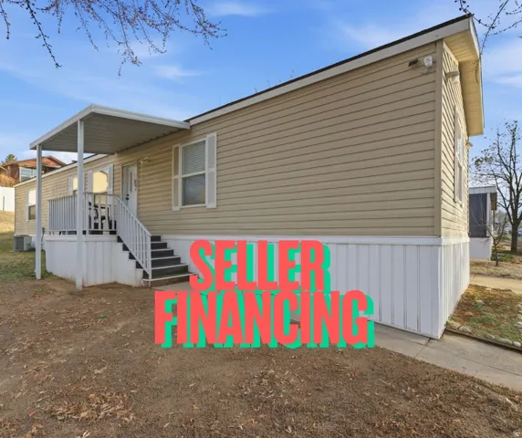 View of home's exterior with a central air condition unit