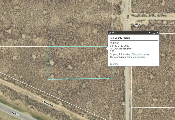 Map / location featuring property boundaries highlighted