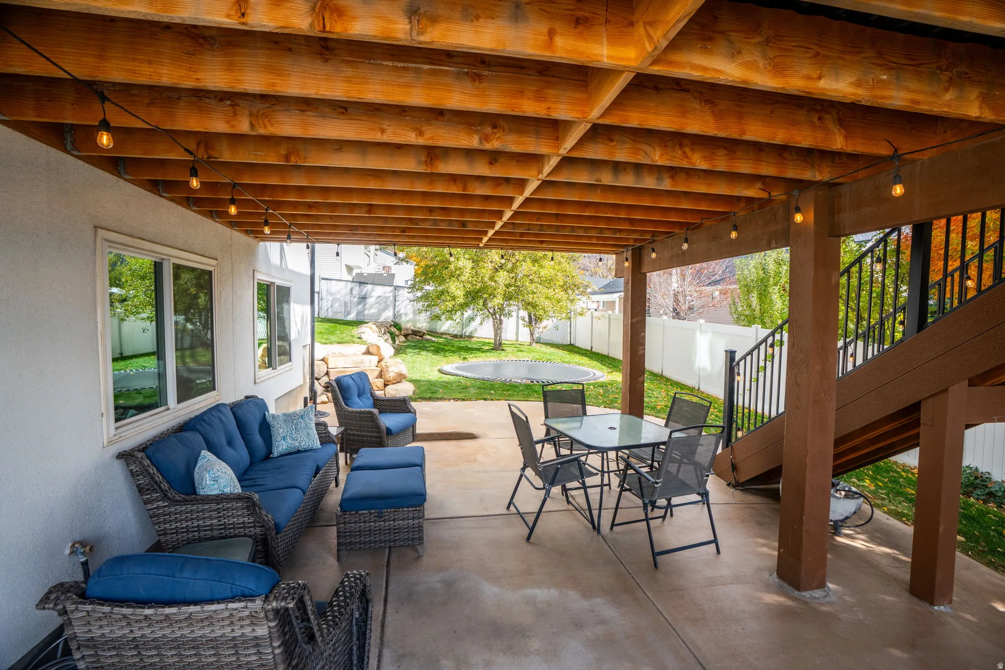 Back patio
