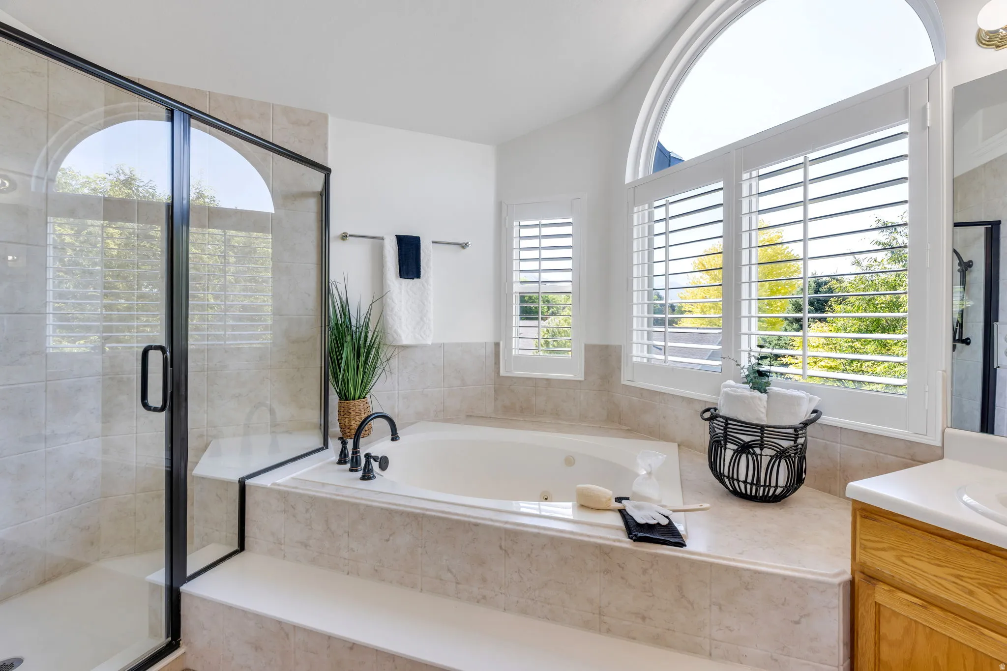 Primary suite bathroom