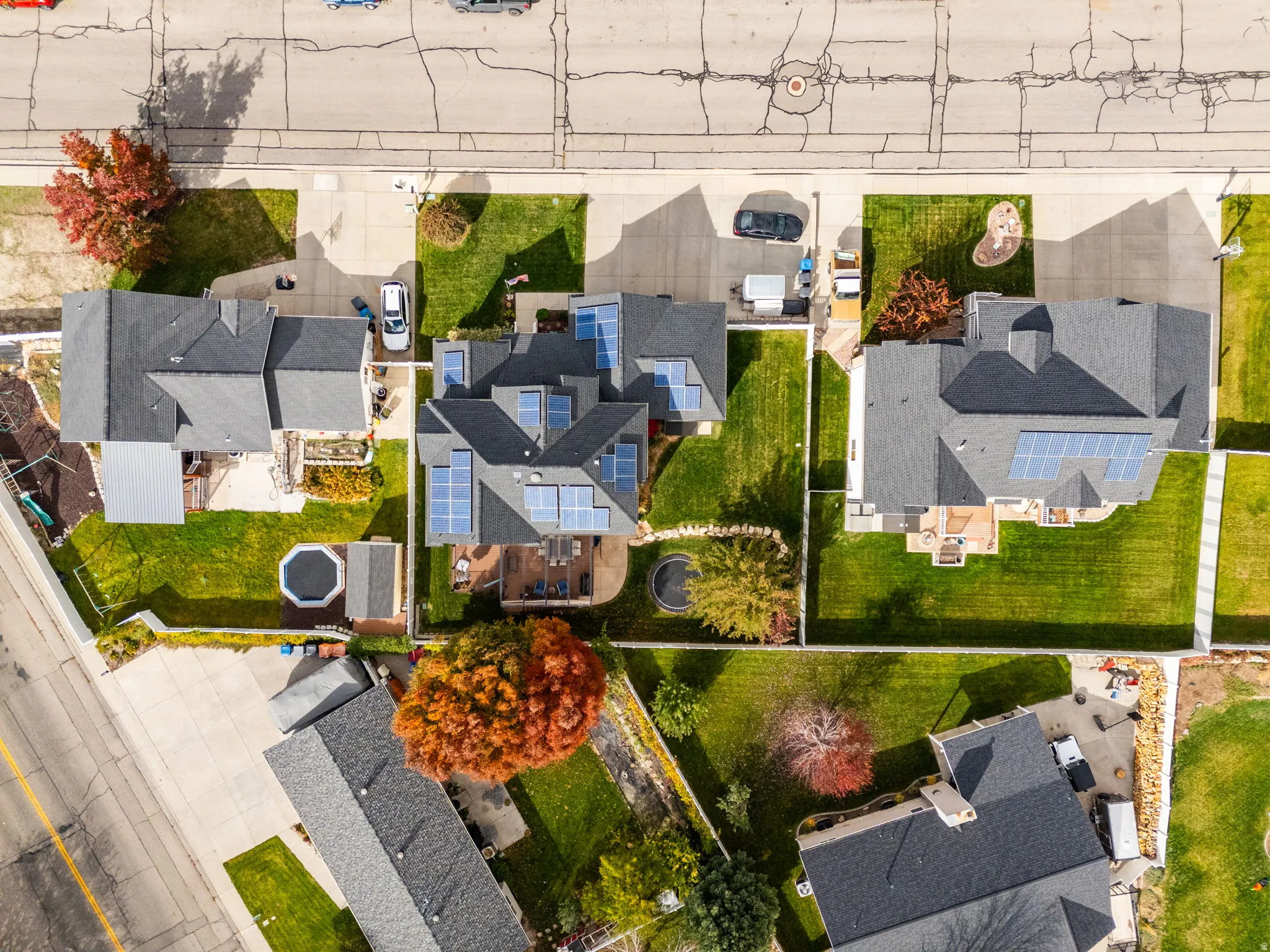 View of home from above