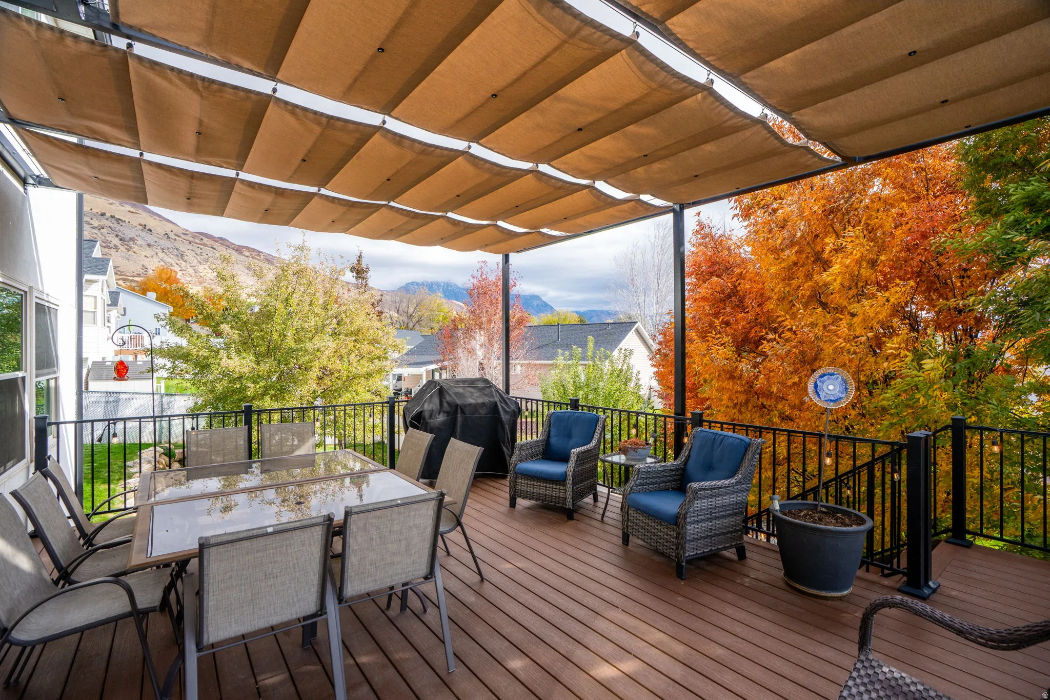 Deck with incredible views