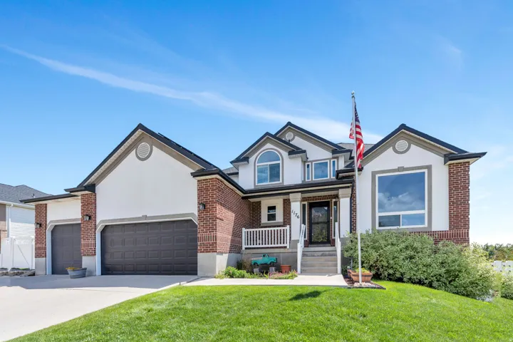 Two story home with fully finished basement located on the beautiful East bench in Pleasant Grove with easy access to hiking and walking trails
